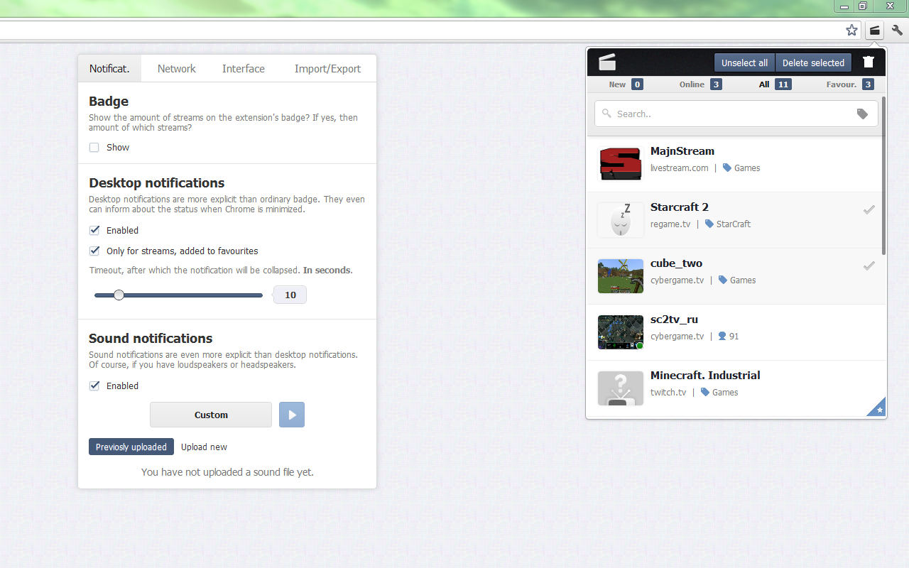 Strine chrome谷歌浏览器插件_扩展第3张截图