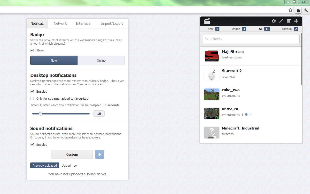 Strine chrome谷歌浏览器插件_扩展第5张截图