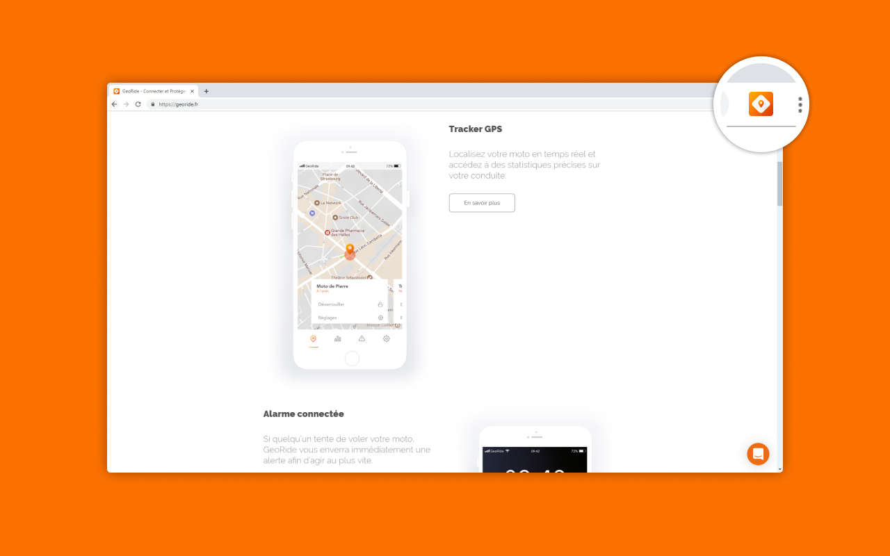 GeoRide chrome谷歌浏览器插件_扩展第3张截图
