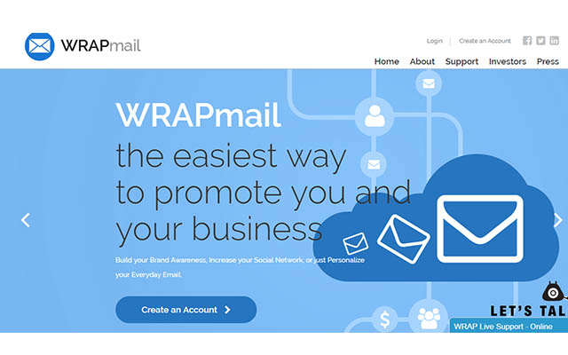WRAPmail chrome谷歌浏览器插件_扩展第3张截图