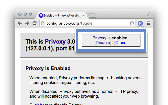 Privoxy Button chrome谷歌浏览器插件_扩展第1张截图