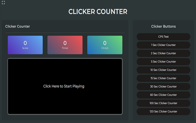 Clicker Counter chrome谷歌浏览器插件_扩展第1张截图