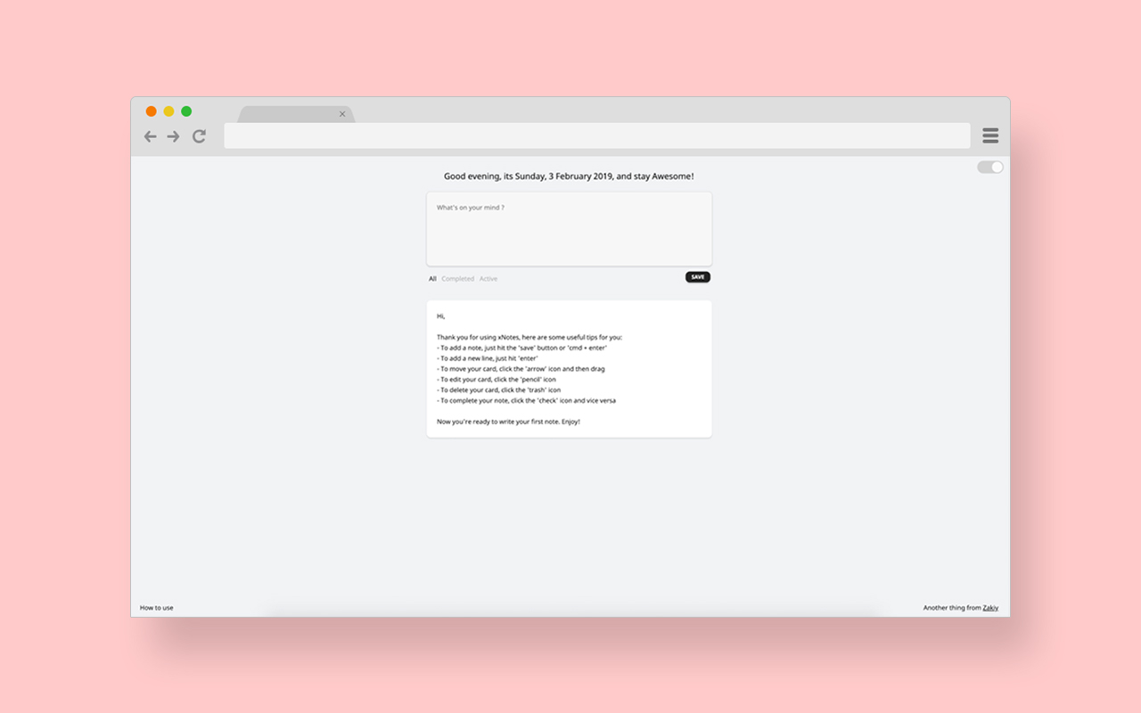 xNotes chrome谷歌浏览器插件_扩展第1张截图