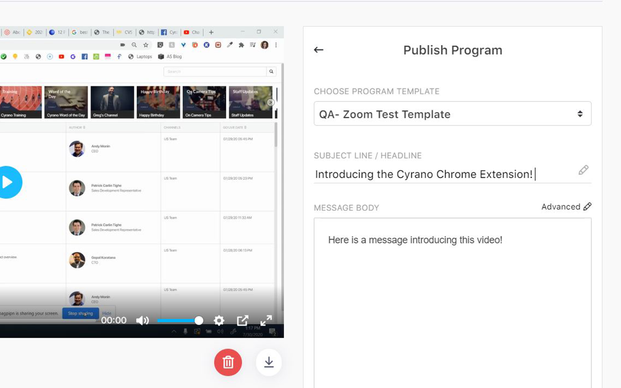 Engage with video chrome谷歌浏览器插件_扩展第2张截图