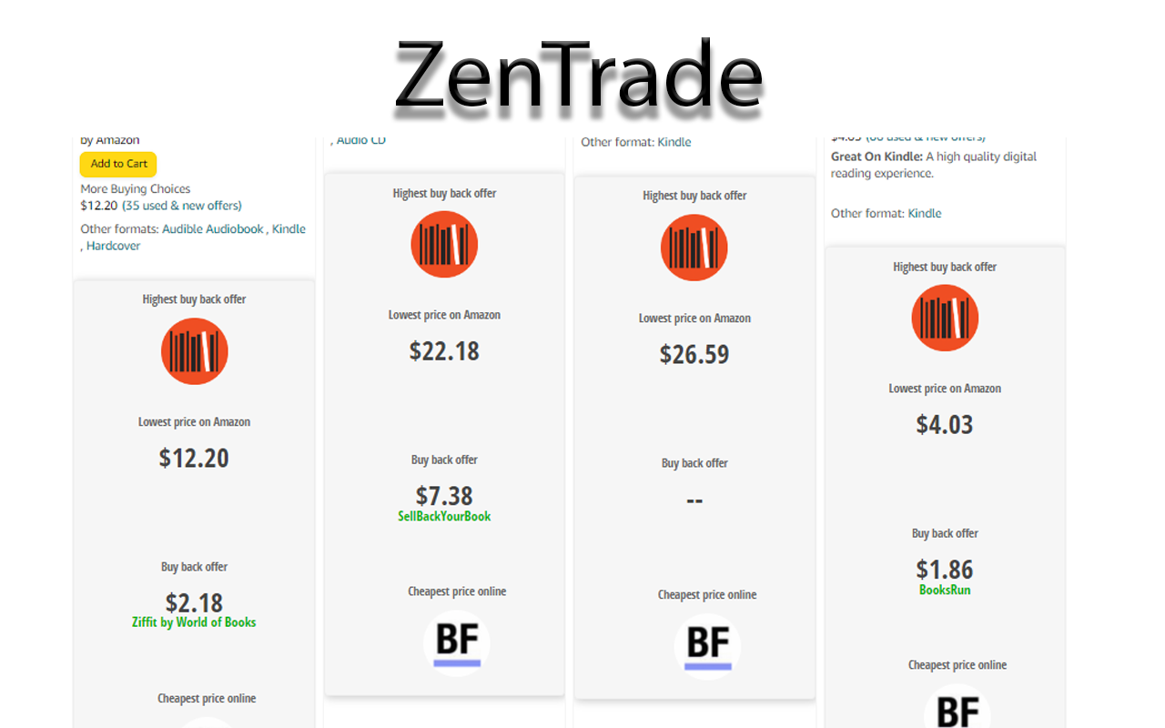 ZenTrade chrome谷歌浏览器插件_扩展第1张截图