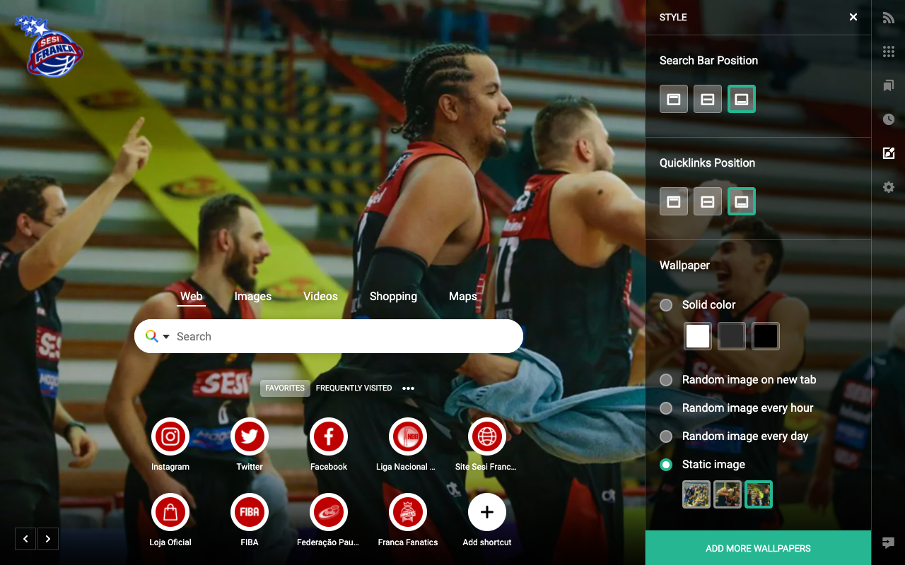 Sesi Franca Basquete chrome谷歌浏览器插件_扩展第3张截图