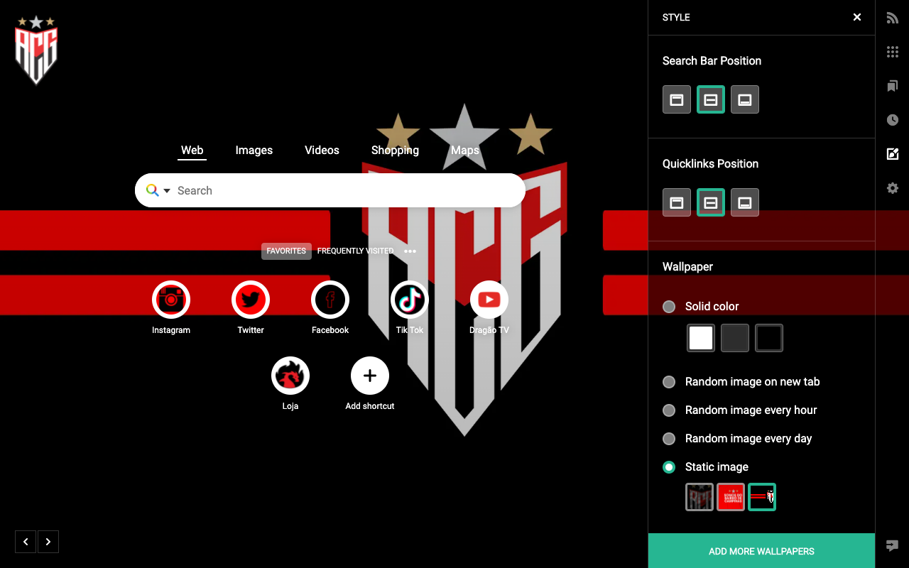 Atlético Clube Goianiense chrome谷歌浏览器插件_扩展第3张截图