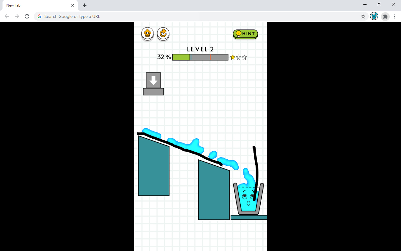 Happy Filled Glass Puzzle Game chrome谷歌浏览器插件_扩展第3张截图