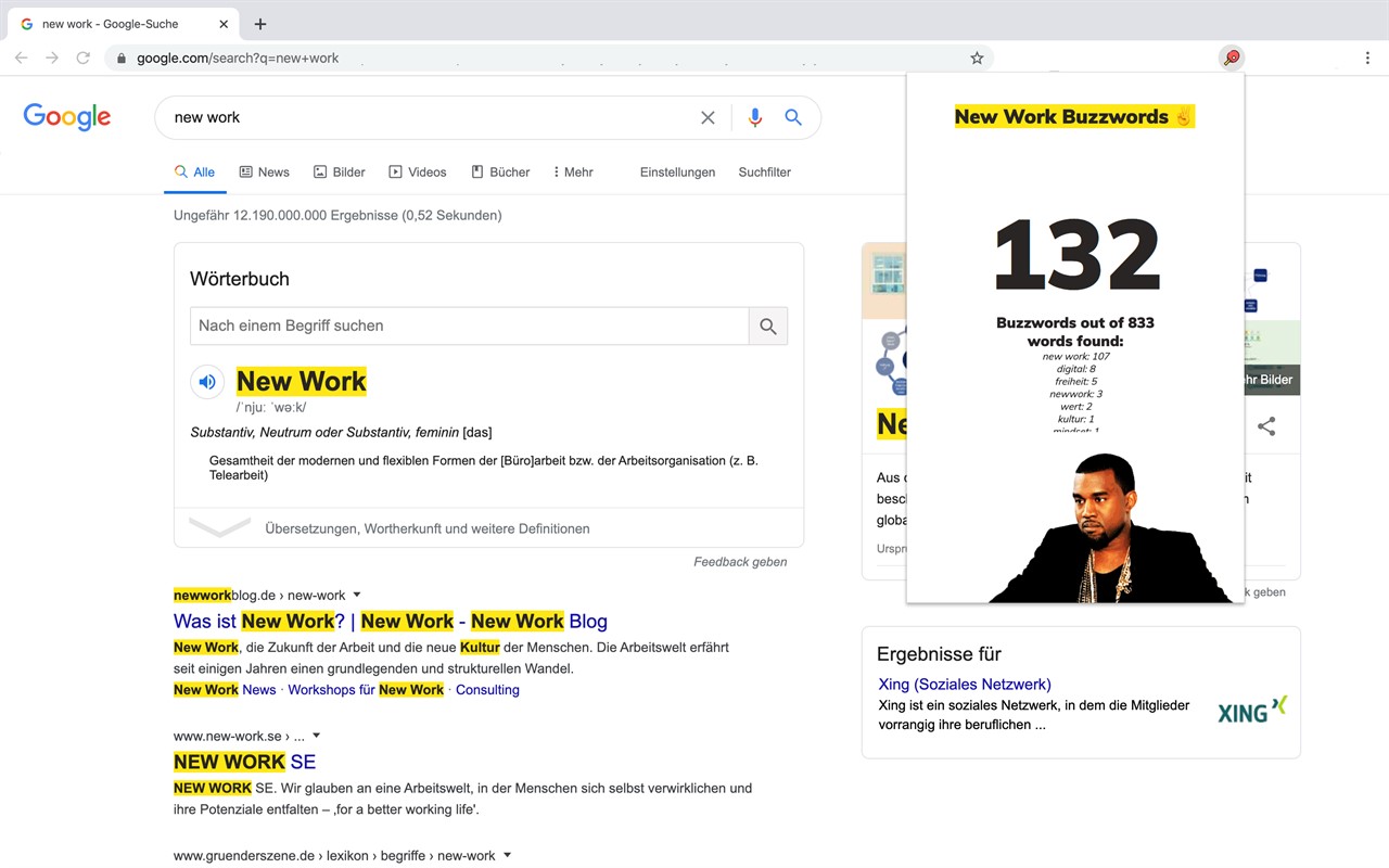 New Work Buzzwords chrome谷歌浏览器插件_扩展第2张截图