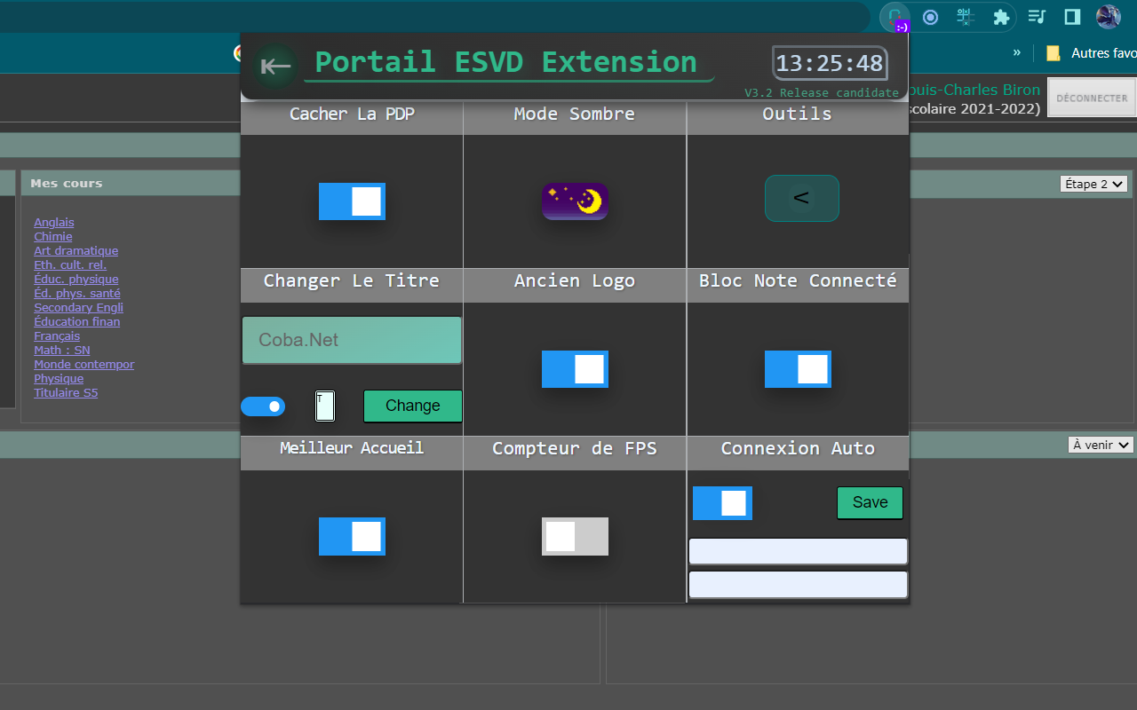 Portail ESVD Extension chrome谷歌浏览器插件_扩展第5张截图