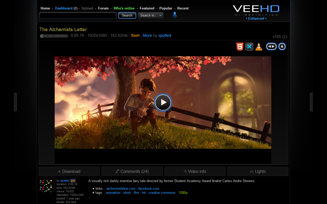 VeeHD Enhanced chrome谷歌浏览器插件_扩展第4张截图