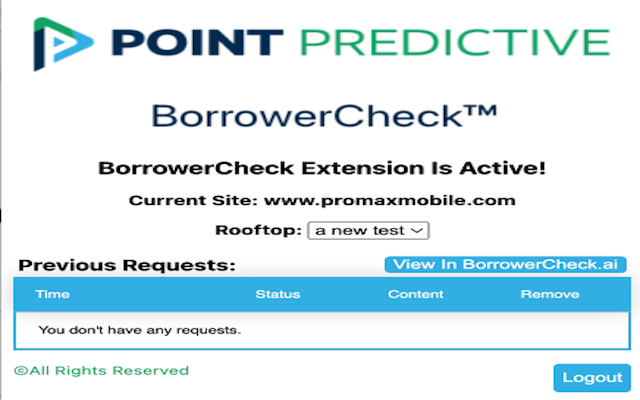 BorrowerCheck Extensions chrome谷歌浏览器插件_扩展第1张截图