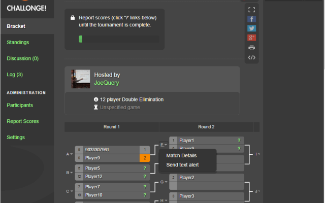 Challonge Text Alert chrome谷歌浏览器插件_扩展第1张截图