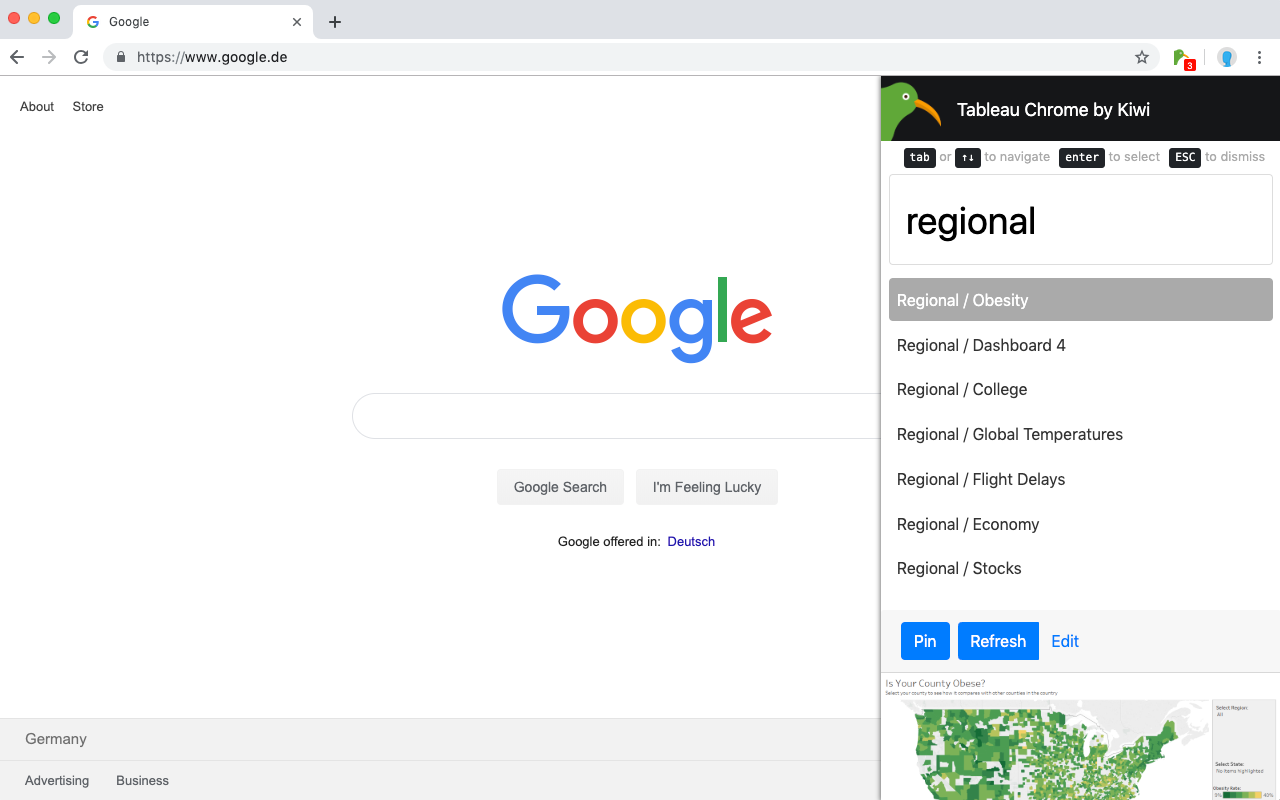 Tableau Chrome Extension chrome谷歌浏览器插件_扩展第2张截图