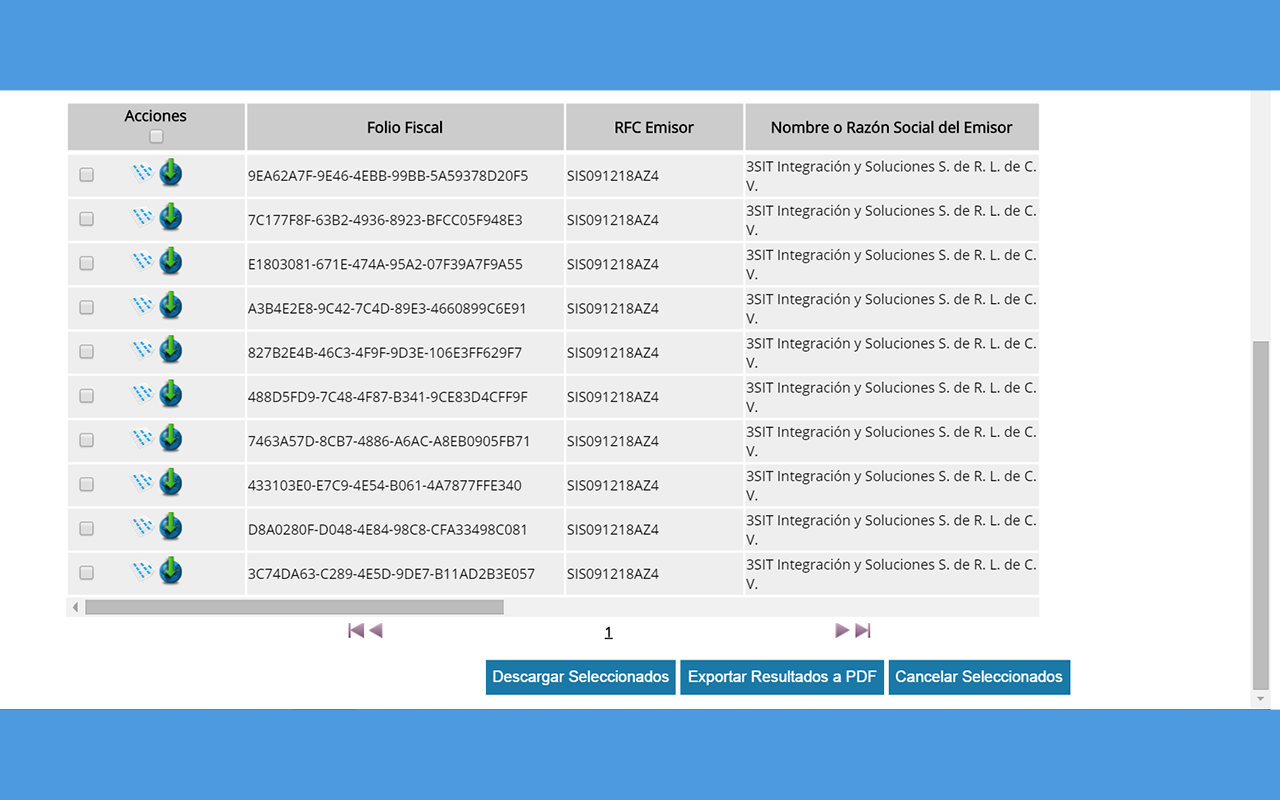 FiscoClic Descarga Masiva CFDI chrome谷歌浏览器插件_扩展第1张截图