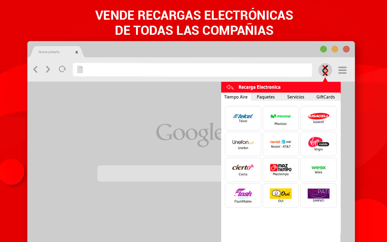 taecel.com - Recarga Electrónica y Servicios chrome谷歌浏览器插件_扩展第4张截图