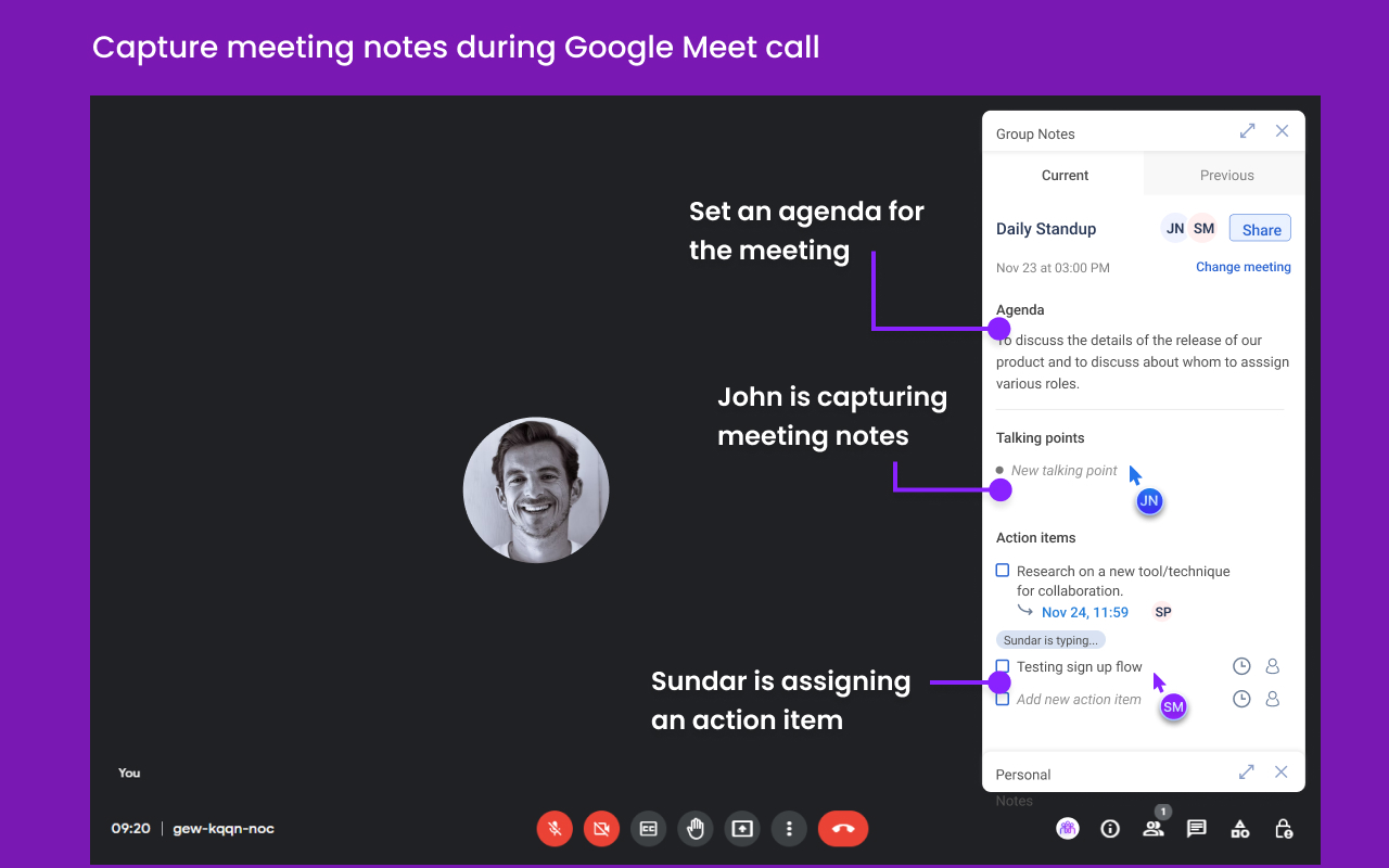 FogTeams for Google Meet - OWN YOUR TIME chrome谷歌浏览器插件_扩展第1张截图