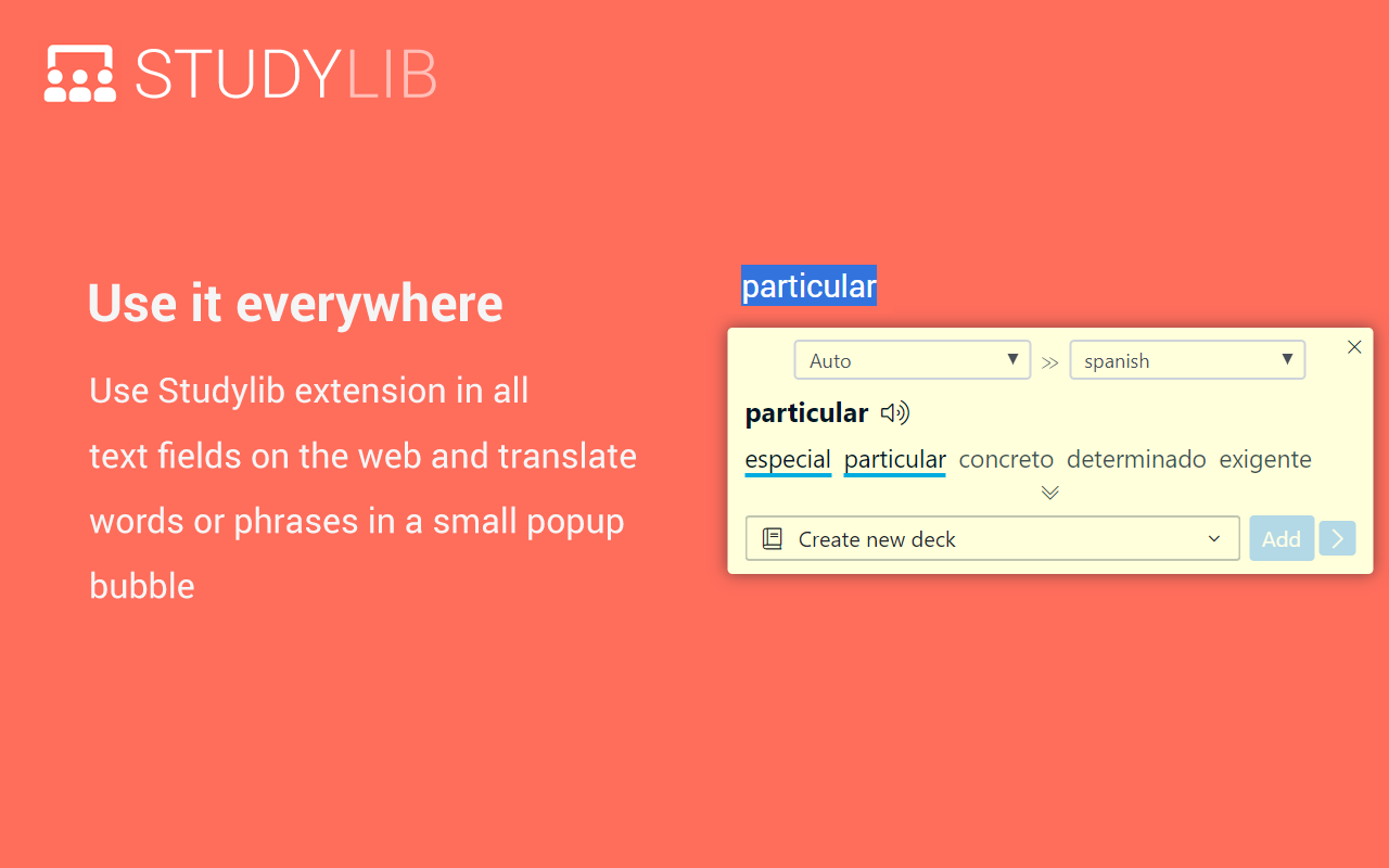 Dictionary and Flashcards chrome谷歌浏览器插件_扩展第3张截图