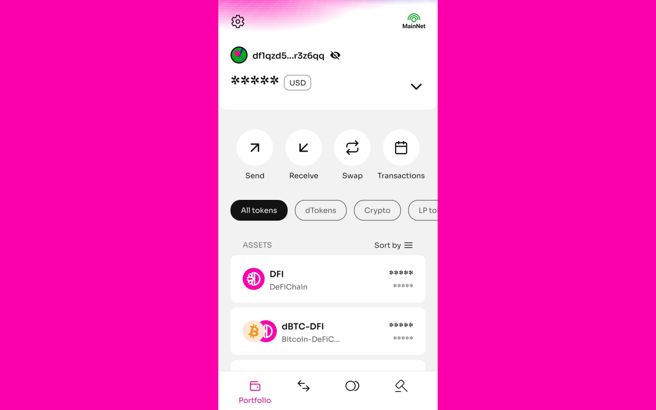DeFiChain Wallet chrome谷歌浏览器插件_扩展第1张截图