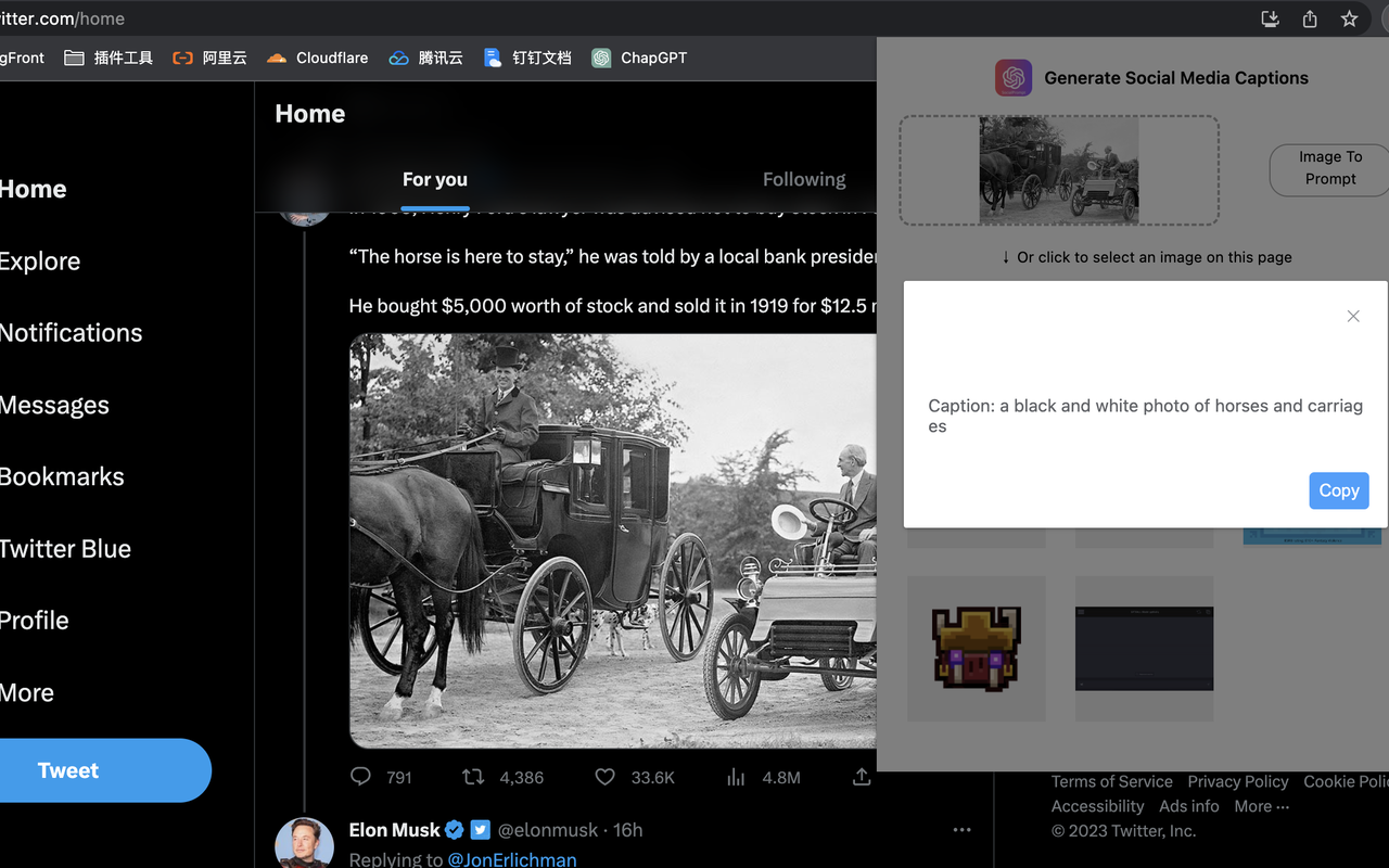SocialPrompt - Auto Generate Social Media Caption by ChatGPT中文 chrome谷歌浏览器插件_扩展第3张截图