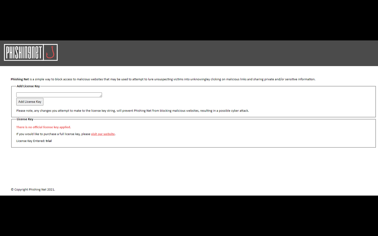 Phishing Net - Blocking Malicious Websites chrome谷歌浏览器插件_扩展第3张截图