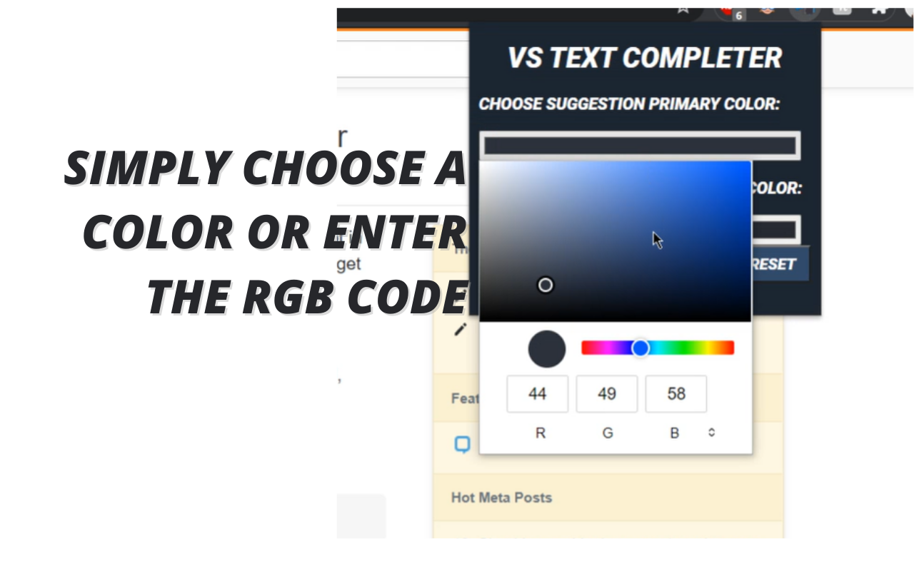 VS code Text Completer chrome谷歌浏览器插件_扩展第2张截图