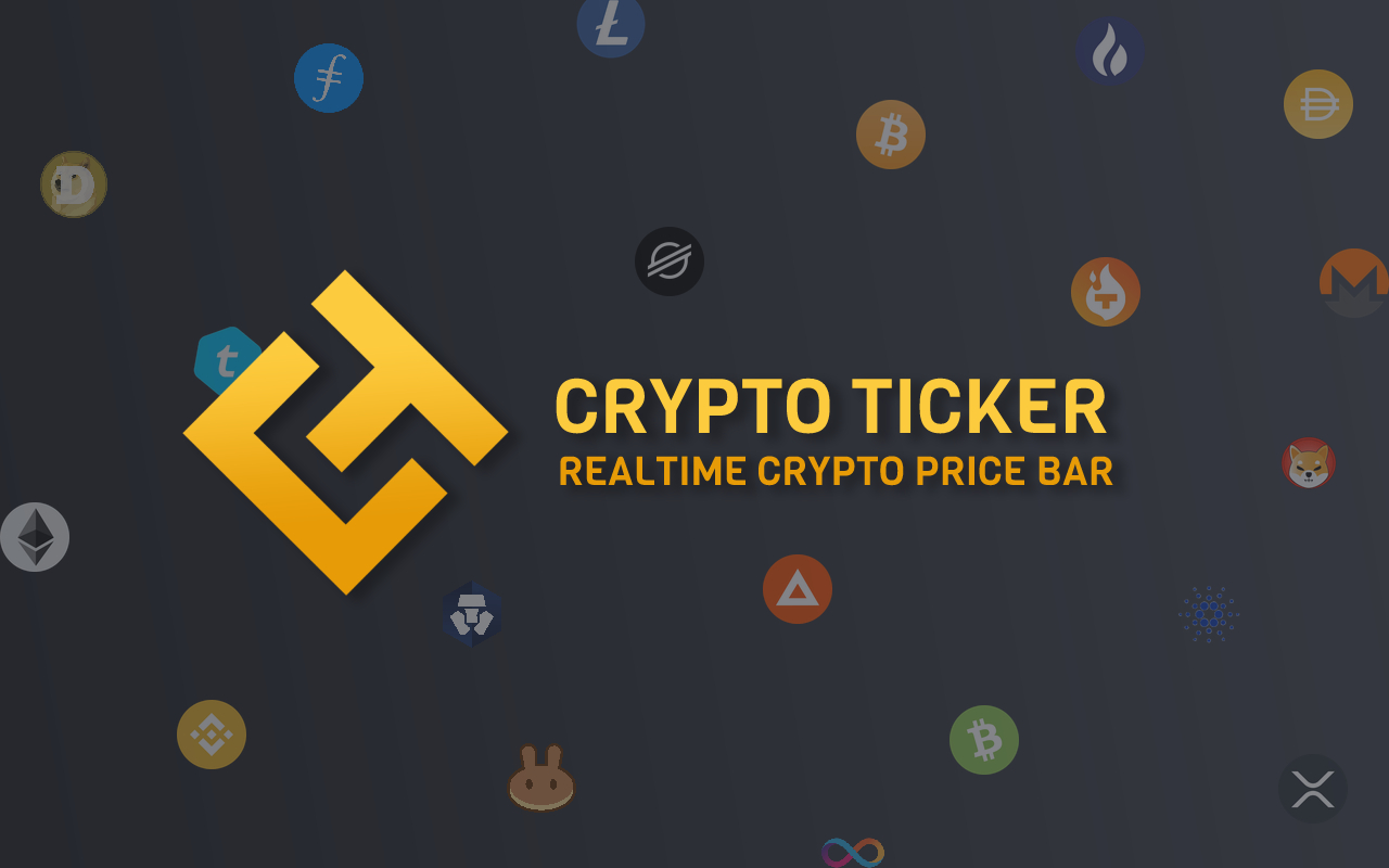 Crypto Ticker chrome谷歌浏览器插件_扩展第1张截图