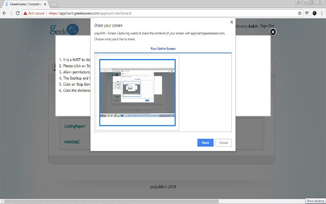 prajnAM - Screen Capturing chrome谷歌浏览器插件_扩展第1张截图
