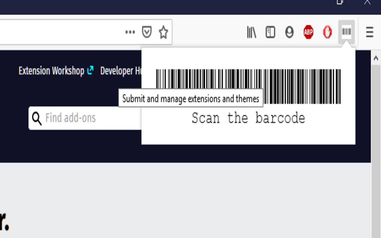 URL to Barcode chrome谷歌浏览器插件_扩展第1张截图