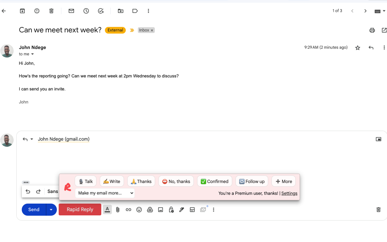Rapid Reply chrome谷歌浏览器插件_扩展第2张截图