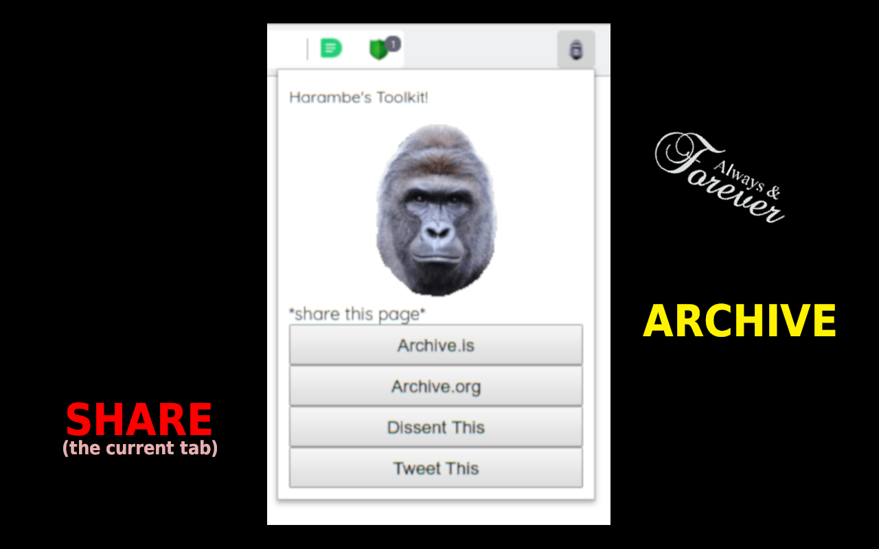 Harambe's Toolkit chrome谷歌浏览器插件_扩展第2张截图