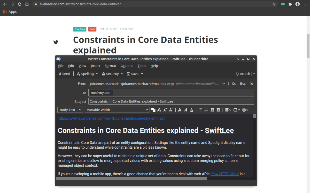 mailto:me chrome谷歌浏览器插件_扩展第2张截图