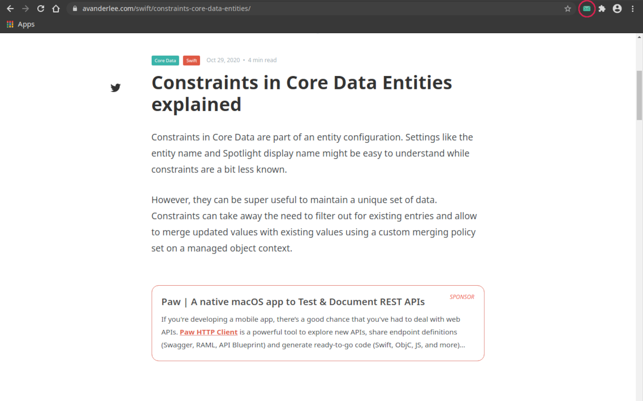 mailto:me chrome谷歌浏览器插件_扩展第4张截图