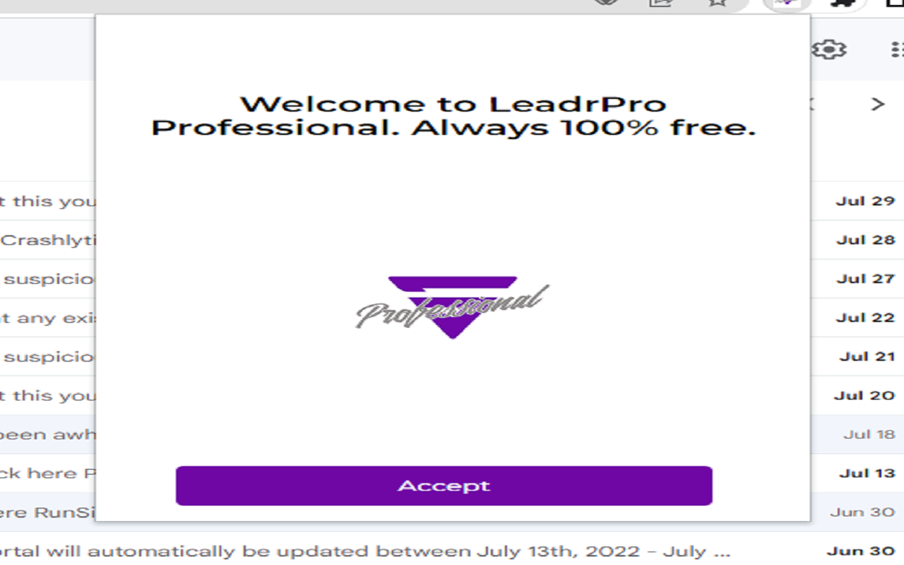 LeadrPro chrome谷歌浏览器插件_扩展第2张截图