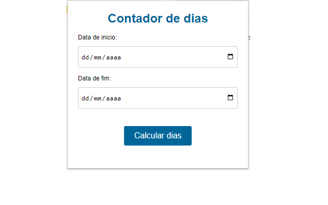 Contador de Dias Decorridos chrome谷歌浏览器插件_扩展第2张截图