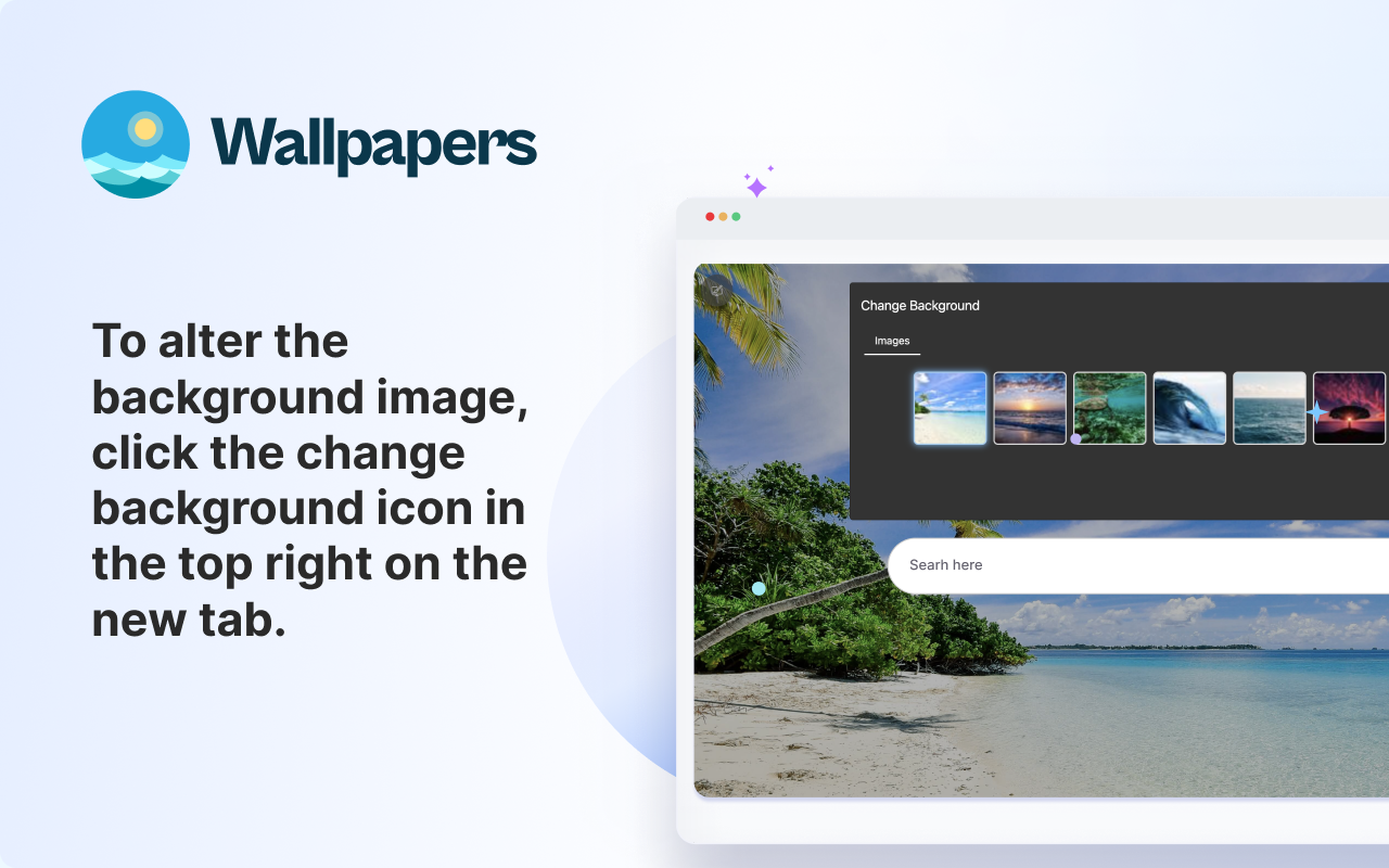 Wallpapers - New Tab chrome谷歌浏览器插件_扩展第3张截图