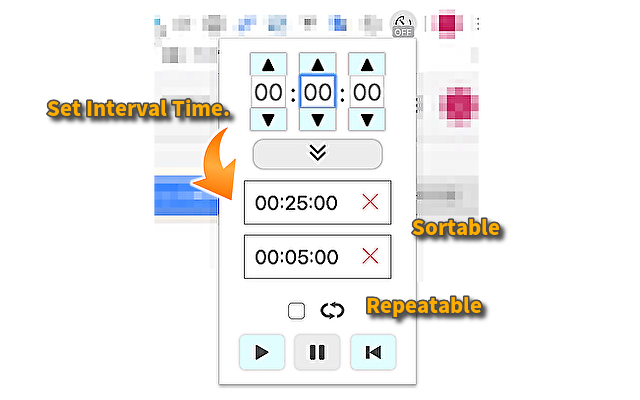 Interval Timer chrome谷歌浏览器插件_扩展第1张截图