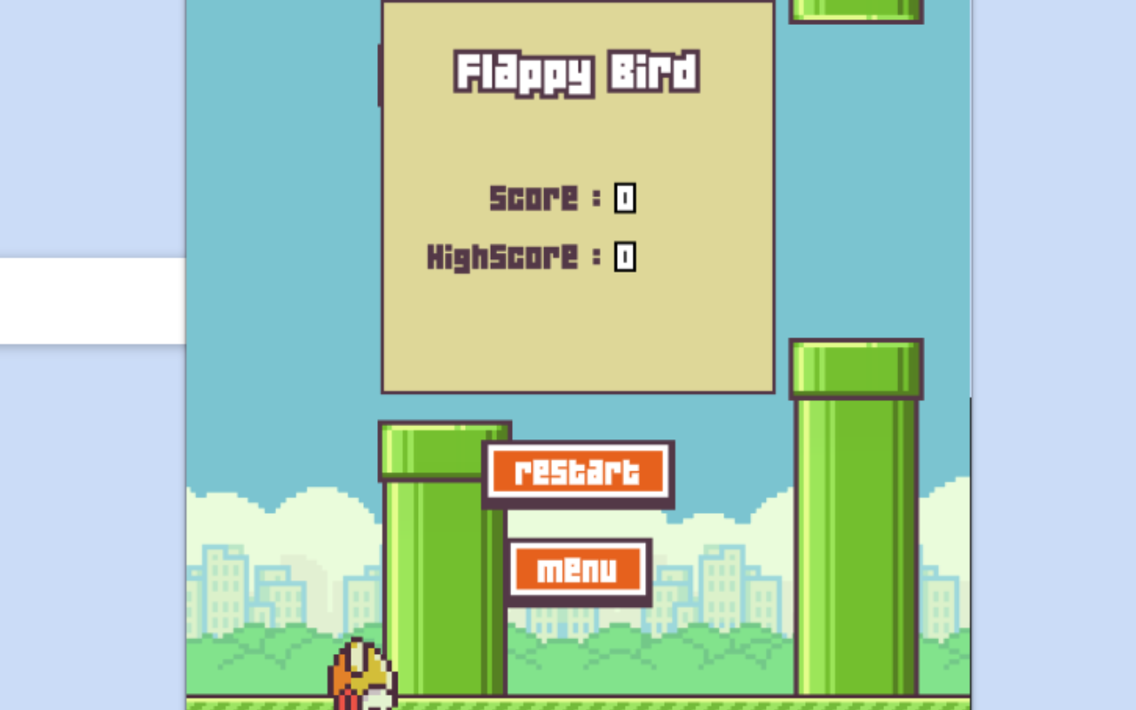 Flappy Bird [offline] chrome谷歌浏览器插件_扩展第3张截图