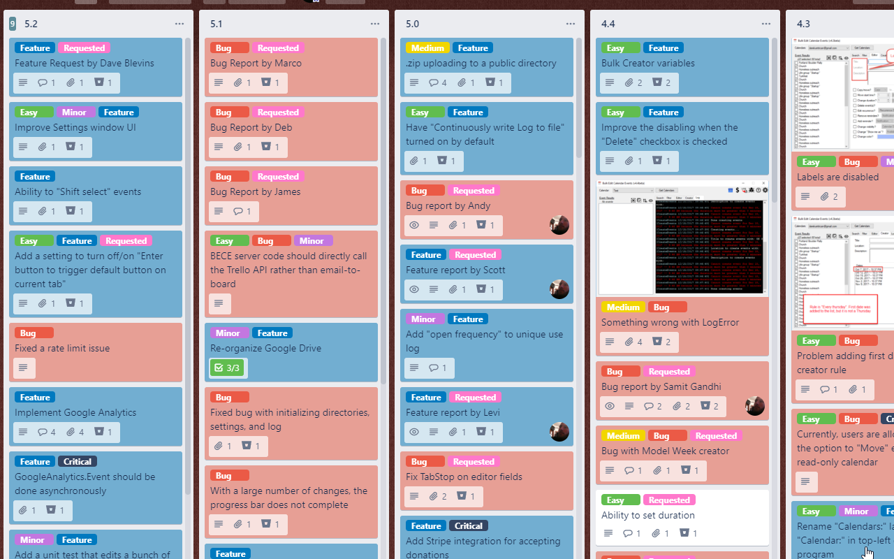 Trello Bug Feature Colors chrome谷歌浏览器插件_扩展第1张截图