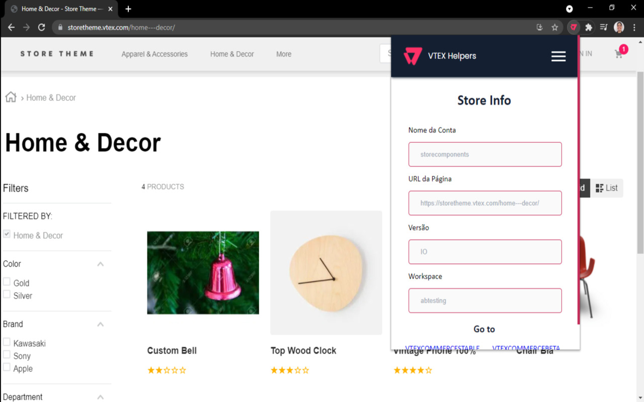 VTEX Utils - VHelpx chrome谷歌浏览器插件_扩展第4张截图