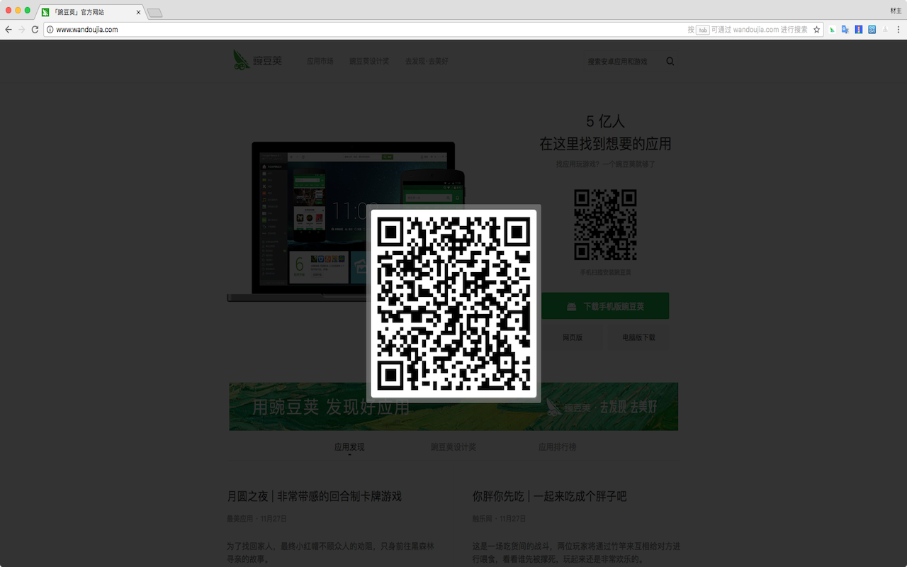 PP二维码 chrome谷歌浏览器插件_扩展第1张截图