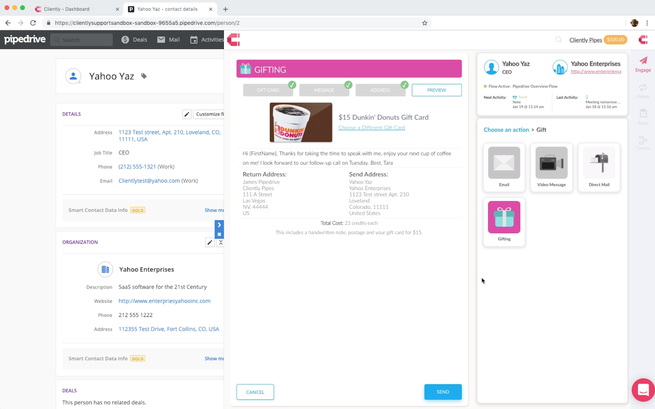 Cliently for Pipedrive chrome谷歌浏览器插件_扩展第2张截图