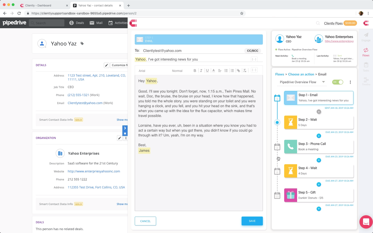 Cliently for Pipedrive chrome谷歌浏览器插件_扩展第3张截图