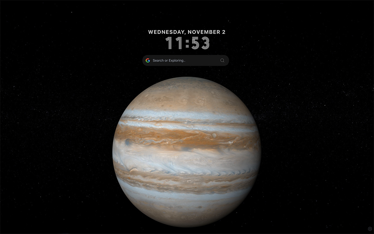 Planet Tab chrome谷歌浏览器插件_扩展第1张截图