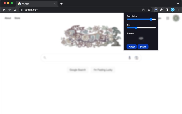 Squint chrome谷歌浏览器插件_扩展第1张截图