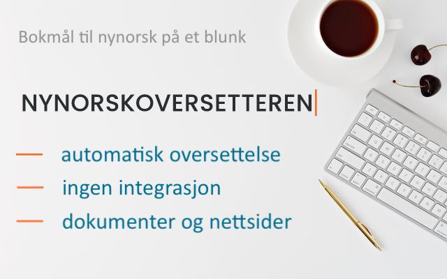 Nynorskoversetteren chrome谷歌浏览器插件_扩展第1张截图