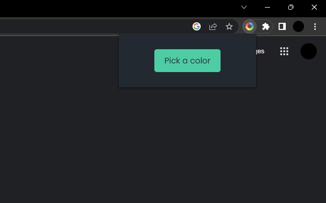 Simple Color Picker chrome谷歌浏览器插件_扩展第4张截图
