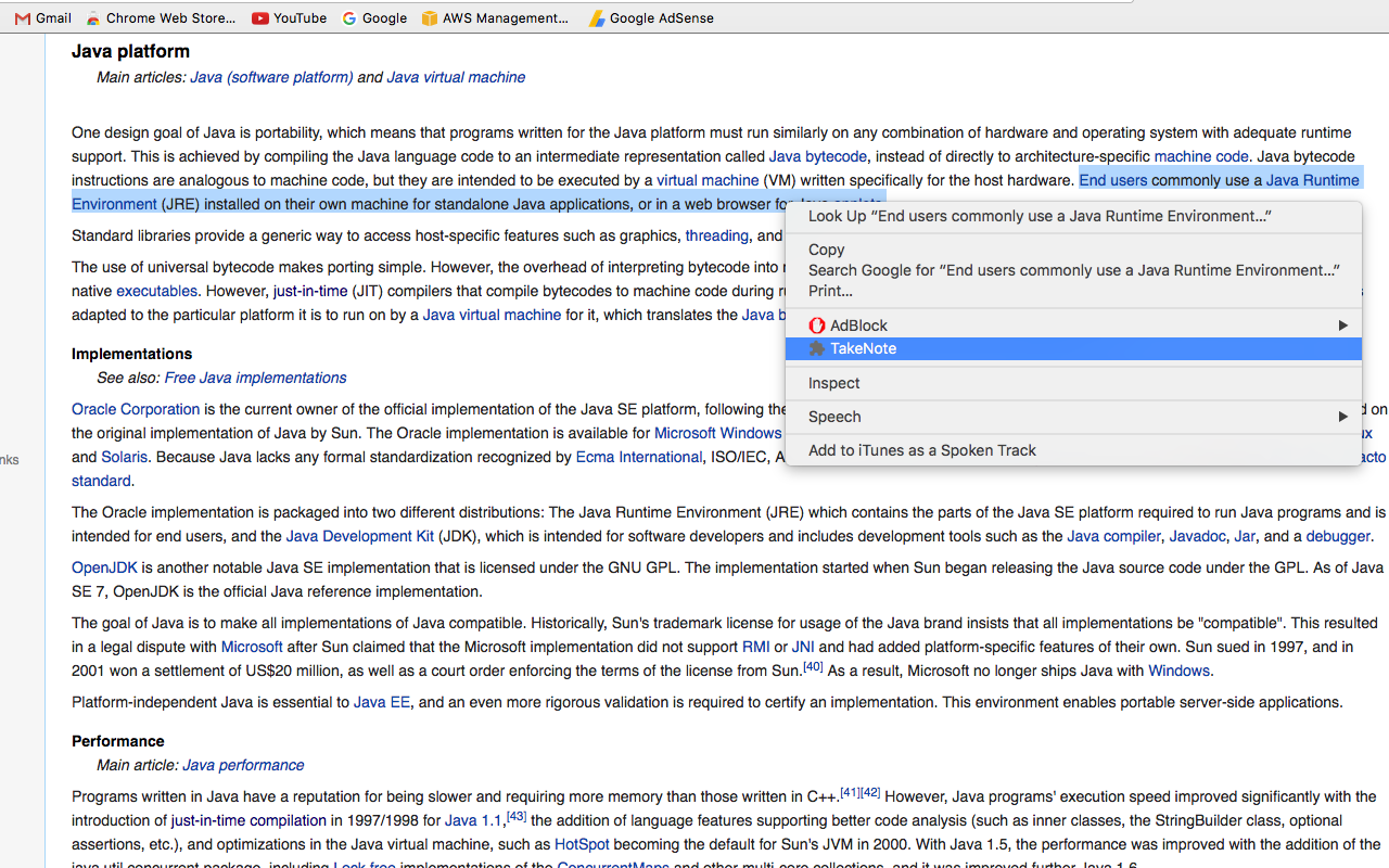 TakeNotes chrome谷歌浏览器插件_扩展第1张截图