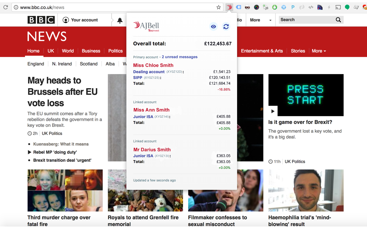 AJ Bell Youinvest chrome谷歌浏览器插件_扩展第1张截图