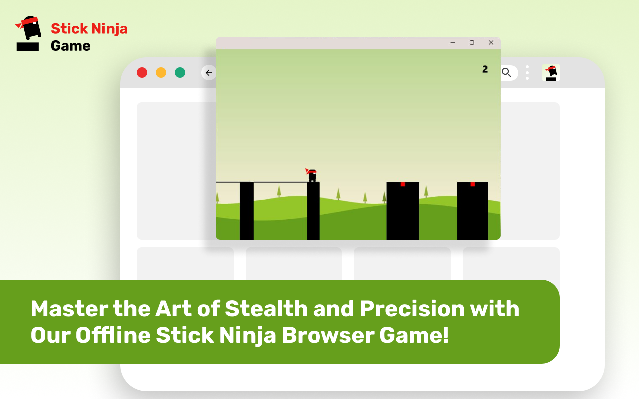 Stick Ninja Game chrome谷歌浏览器插件_扩展第1张截图